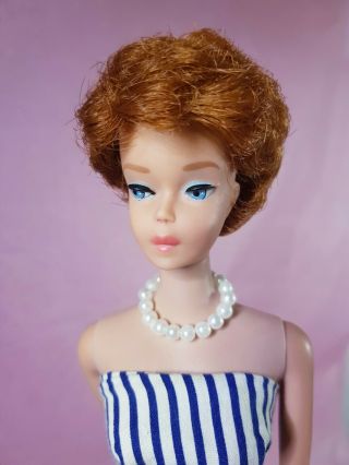 Rare Auburn Bubble cut Vintage Barbie doll 3