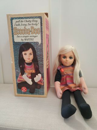Mattel Vintage 1964 Rare Scooba Doo Doll Blonde