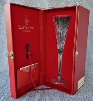 Waterford Crystal 12 Days Of Christmas Champagne Flute Partridge In A Pear Tree