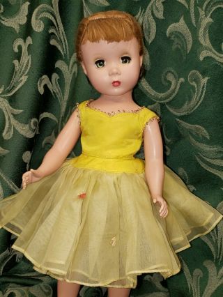 Vintage Madame Alexander 14 " Maggie Ballerina Doll W Tagged Trina Ballet Dress