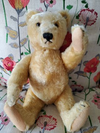 Vintage Steiff Mohair Teddy Bear Us Zone Germany