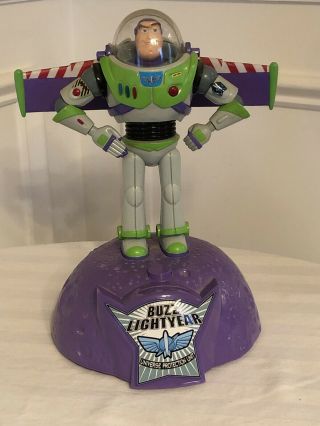 Buzz Lightyear Electronic Talking Bank 1995 Thinkway Toys.  Voice And Music
