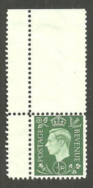 1/2d Green George Vi 1944 Propaganda Forgery Produced By German Prisoners Of War