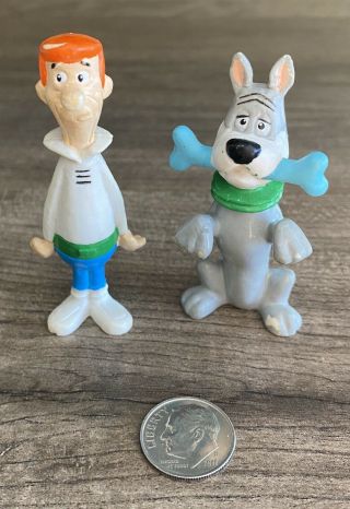 The Jetsons Pvc Figures George & Astro 1990 Applause Vintage