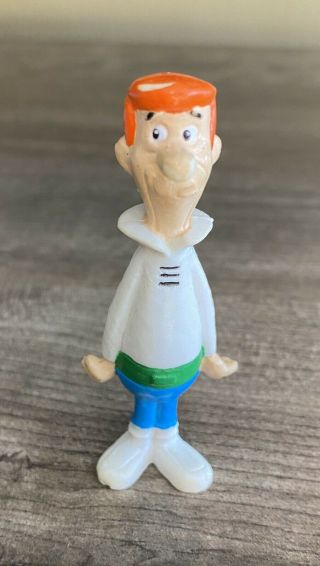 The Jetsons PVC Figures George & Astro 1990 Applause Vintage 2