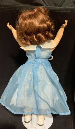 Hard Plastic Mary Hoyer 14” Strung Vintage 1940s - 50’s Doll 3