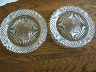 2 Miss America Depression Glass By Anchor Hocking 1930 