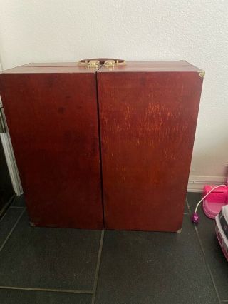 Rare American Girl Doll Trunk with Wood Murphy Bed 2
