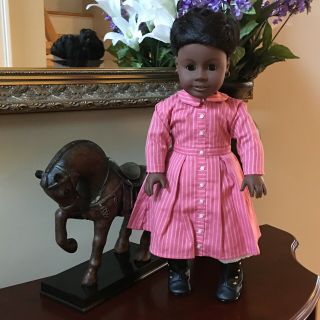 Pleasant Company American Girl Addy Doll & Meet Outfit