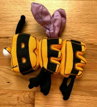 Word World Magnetic Plush Bee Stuffed Animal Pull Apart Educational Toy Pbs