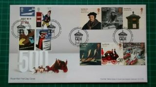 2016 Royal Mail 500 Royal Mail Stamps Ex Psb Booklet First Day Cover