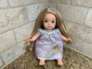 Disney Princess Tangled Rapunzel My First Baby Doll Plush Tollytots 12