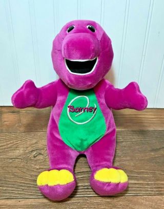 Vintage Playskool E Specially My Barney Talking Singing Plush 2000 Stuffed Learn