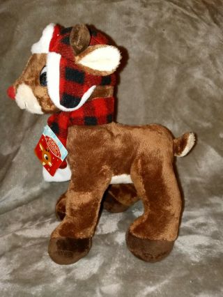 Dan Dee Collectors Choice Rudolph The Red Nosed Reindeer Plush W/tags