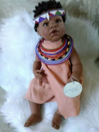 Lee Middleton African American Doll Kenya And