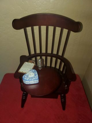 Pleasant Co.  American Girl - Felicity’s Windsor Writing Chair & Writing Lesson Acc