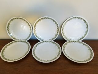 Set Of 6 Corelle By Corning Crazy Daisy Spring Blossom Lunch/salad Plates 8 1/2”