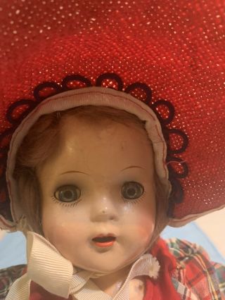 SWEET ANTIQUE COMPO.  DOLL MARKED,  X IN A CIRCLE? 2