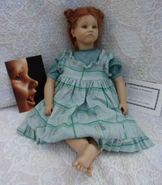 Annette Himstedt Doll,  Kathe - 3419 The Barefoot Children Series - Cert Of Auth