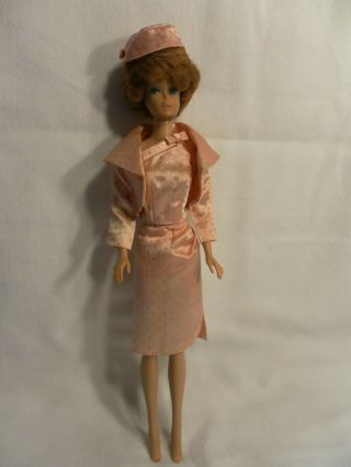 VINTAGE 1958 BARBIE 1962 MIDGE DOLL BUBBLE CUT RED HEAD W/ SEQUINED OUTFIT, 2
