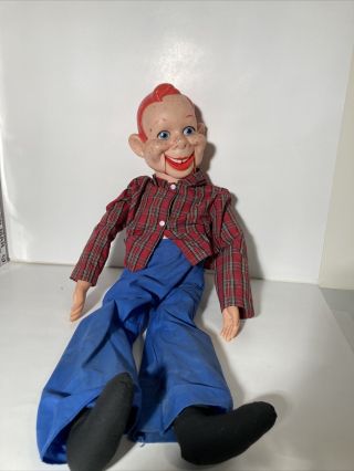 Vintage Howdy Doody Marionette Ventriloquist Doll Plush Not Eegee