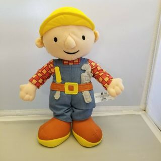 Bob The Builder Talking Doll Plush 10.  5 " Very