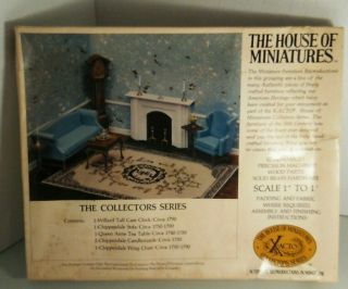 Vintage,  The House Of Miniatures X - Acto Dollhouse Furniture Kit