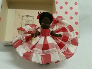 Nancy Ann 5.  5 " Storybook Doll Vintage African - American " Topsy " 26 W/tag Minty