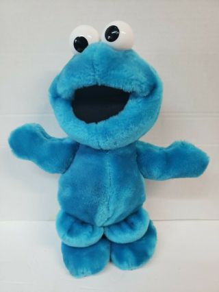 1996 Tyco Sesame Street Tickle Me Cookie Monster Plush Talks & Shakes
