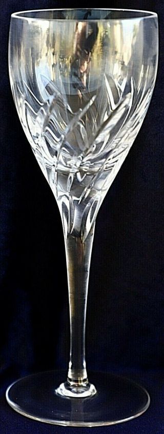 Royal Doulton Lead Crystal Water Goblet Wine Glass Maker Mark 23 Cm High 300ml