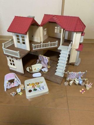 Sylvanian Families Big House With Light Miniature Accessory