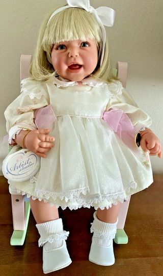 Lee Middleton Doll 22 " Toddler American Beauty By Reva Schick