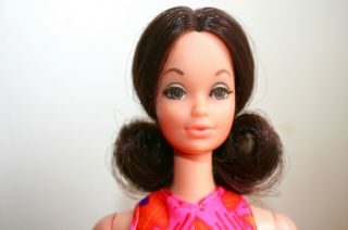 Gorgious Vintage Rare Walk Lively Steffie Barbie (1183).  1972