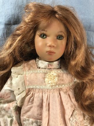 Annette Himstedt Doll Lottchen Eyes,  Orig Outfit And Box