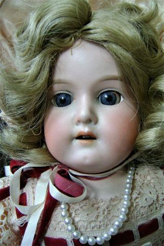 Antique Armand Marseille 370 A.  M.  German Bisque Lady Doll 21 