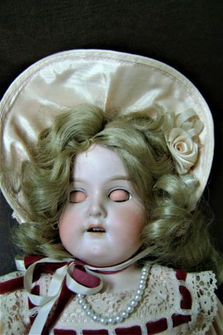 Antique Armand Marseille 370 A.  M.  German Bisque Lady Doll 21 