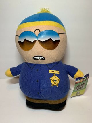 South Park Eric Cartman Police Officer Plush Nanco Comedy Central 8” With Tag