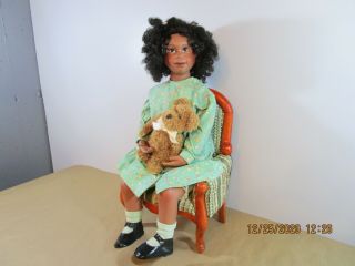 Mary Van Osdell Black African American Porcelain Doll