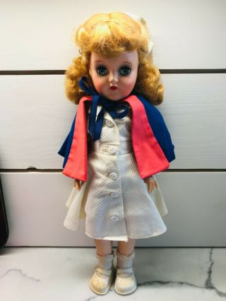 Vtg Ideal Miss Curity Doll 1953 - Toni P - 90 14 " Vgc Htf Plus 2 Accessories