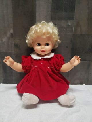 1987 Mattel Baby Heather Interactive Talking Doll.  And.