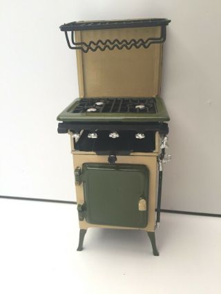 Exceptional Vintage Gas Cooker Country Style Dolls House Kitchen Treasures