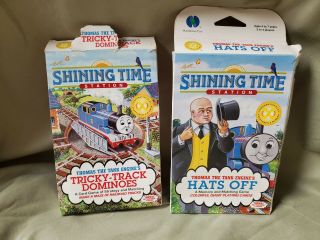 Shining Time Station Thomas The Tank Engine’s Tricky - Track Dominoes & Hats Off
