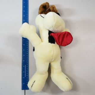 1996 Odie Plush Stuffed Animal Toy Garfield 24K Polar Puff Vintage 15 