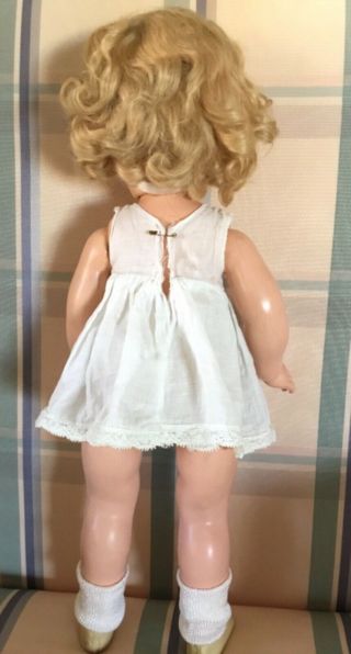 ANTIQUE IDEAL COMPOSITION SHIRLEY TEMPLE DOLL 18 