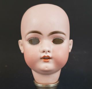 Antique Simon & Halbig 1079 - 8 Bisque Doll Head W/pierced Ears