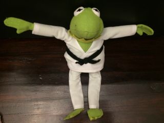 Kermit The Frog Muppets Disney Plush Stuffed Animal Constantine Kermit Karate