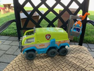 Paw Patrol Jungle Rescue Paw Terrain Vehicle Truck With Tiger Figure Nick Jr