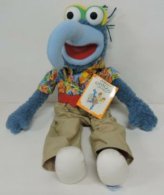 The Muppets 22 " Plush Gonzo Stuffed Doll By Eden Toys