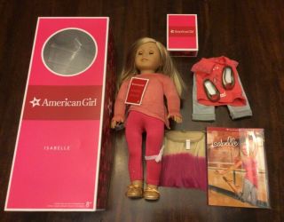 American Girl Doll - Isabelle 2014 Exc (retired) Box W/ Extra Outfit