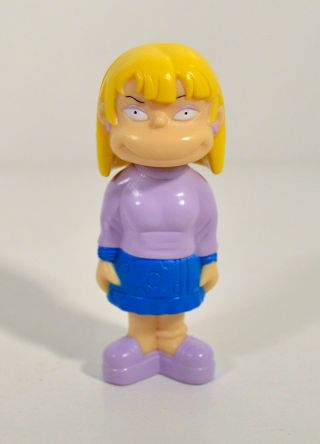 Rare 2004 Angelica 3.  5 " Weetos Cereal Europe Action Figure Rugrats All Grown Up